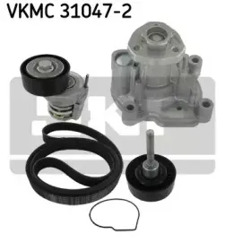 VKMC 31047-2 SKF Водяной насос + комплект ручейковых ремней